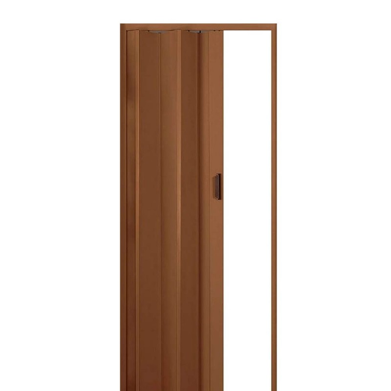 Porte pliante 83 x 214 h couleur noyer