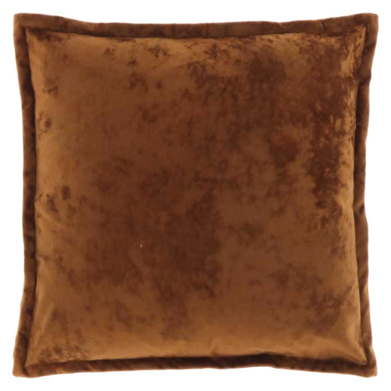 Coussin Tatum 45x45cm marron
