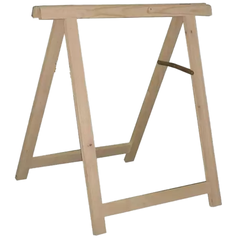 Chevalet en bois de sapin 75x75 cm