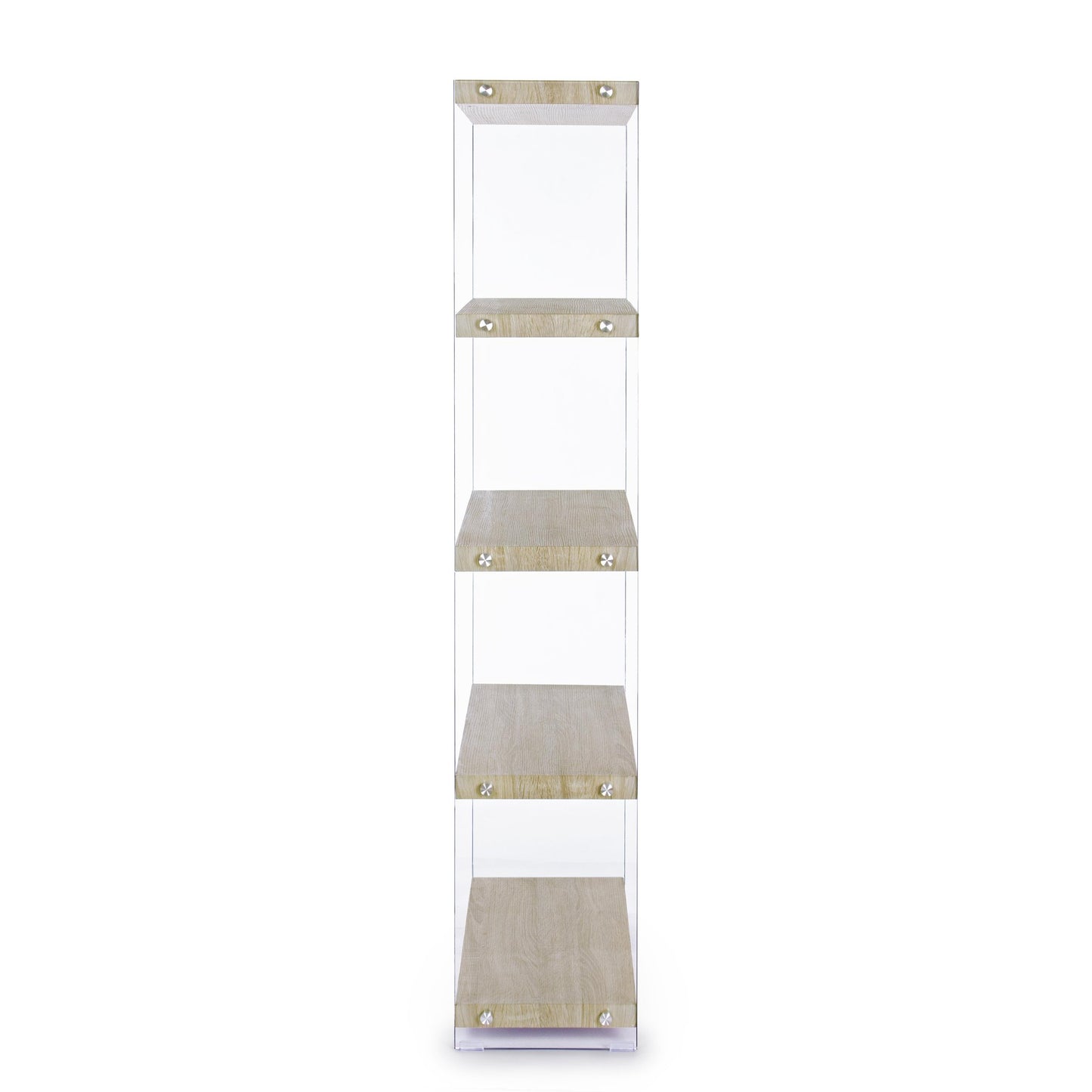 Libreria minimal rovere 75x29 cm