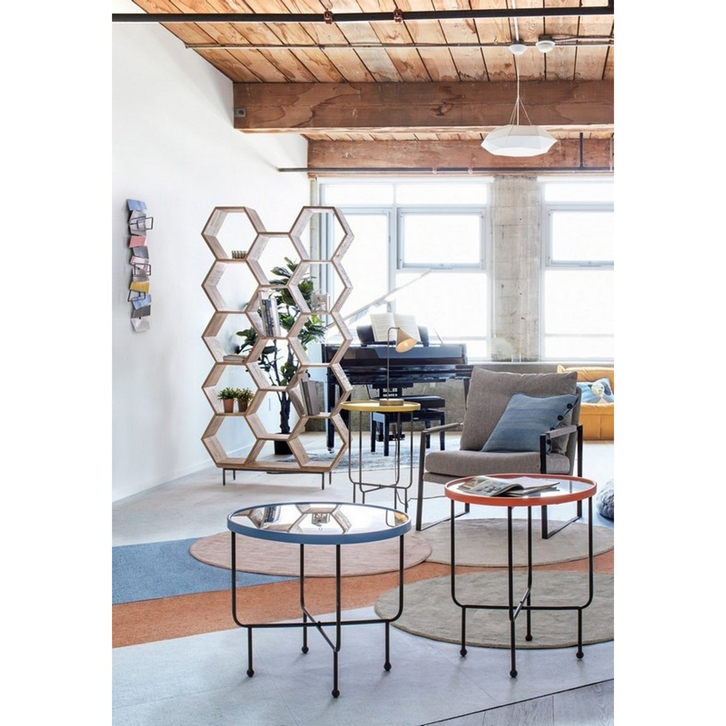 Decorazione parete moderna 80.5x4x35h