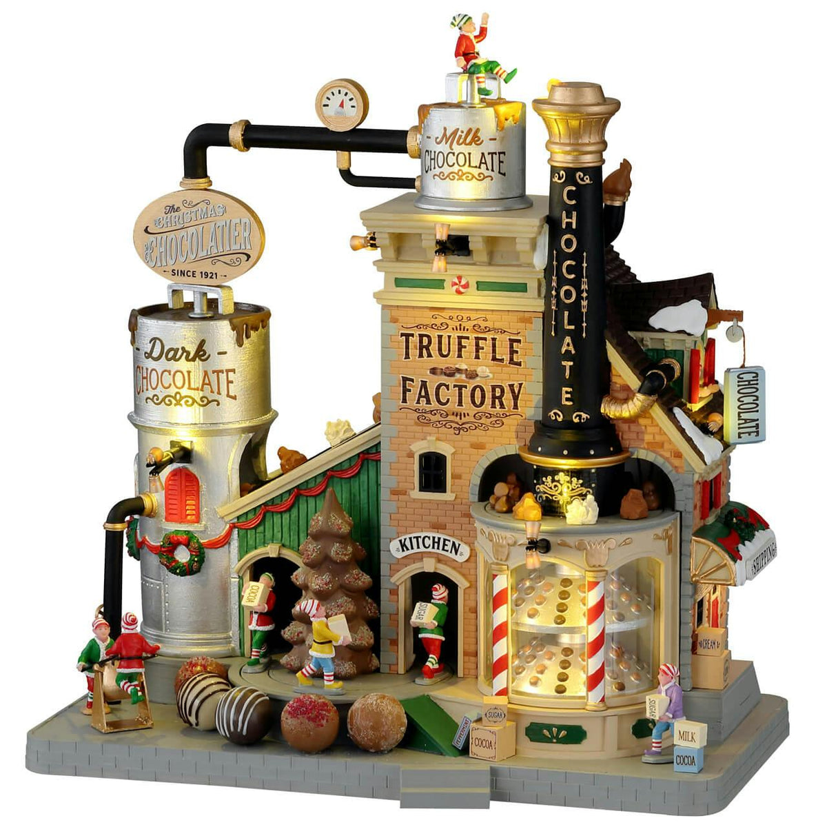 Fabbrica di tartufi al cioccolato 31.5x30.2x18.5 cm
