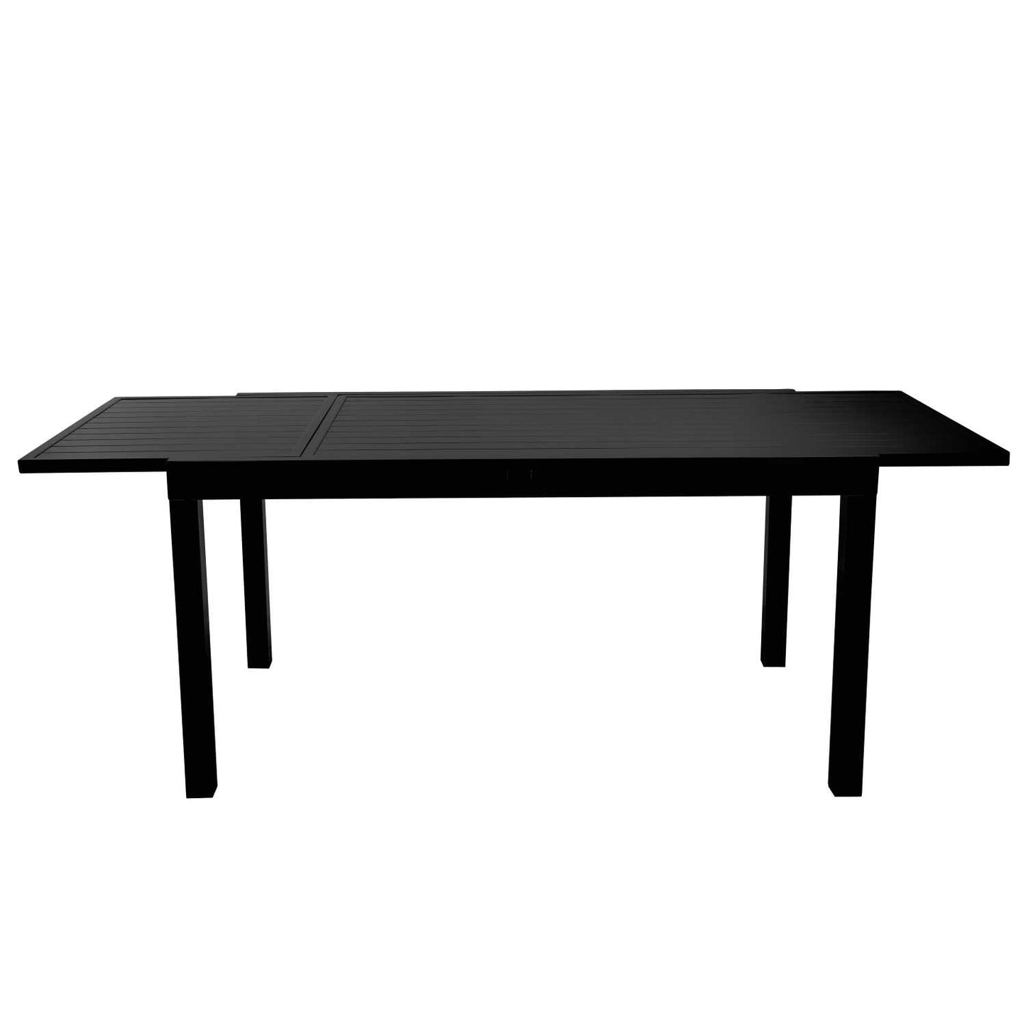 Table extensible Sullivan en aluminium anthracite cm150/210x90xh73
