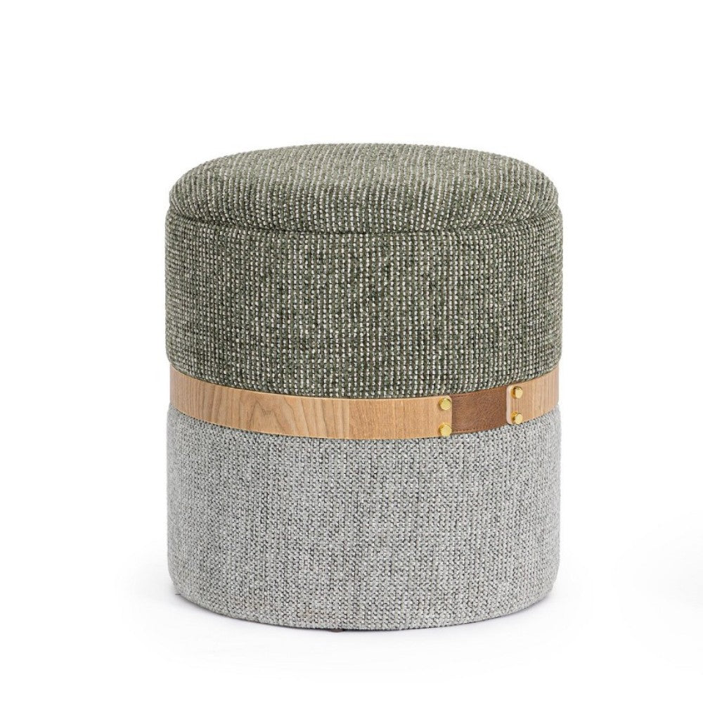 Pouf contenitore Tanya Fog L ø40x44 h