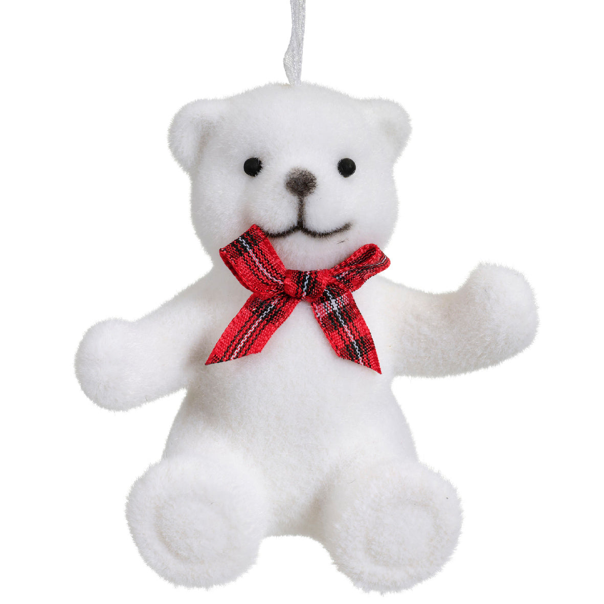 Ours en plastique avec foule de paillettes 4ass L 7,5 x P 5,5 x H 6,2 cm