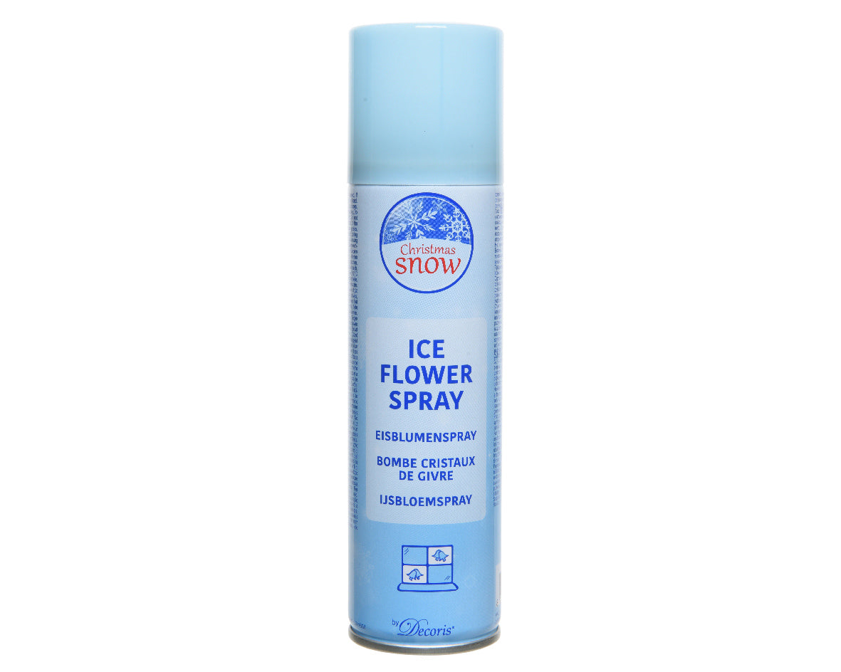 Gerbe fleur de glace glacée H 17,8 Ø 4,4 cm