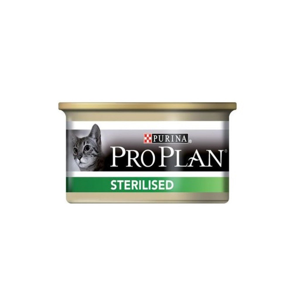 Pro Plan Pâté de Chat Stérilisé au Thon et Saumon Purina 85 grammes