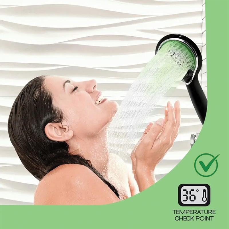 Douchette à main noir mat