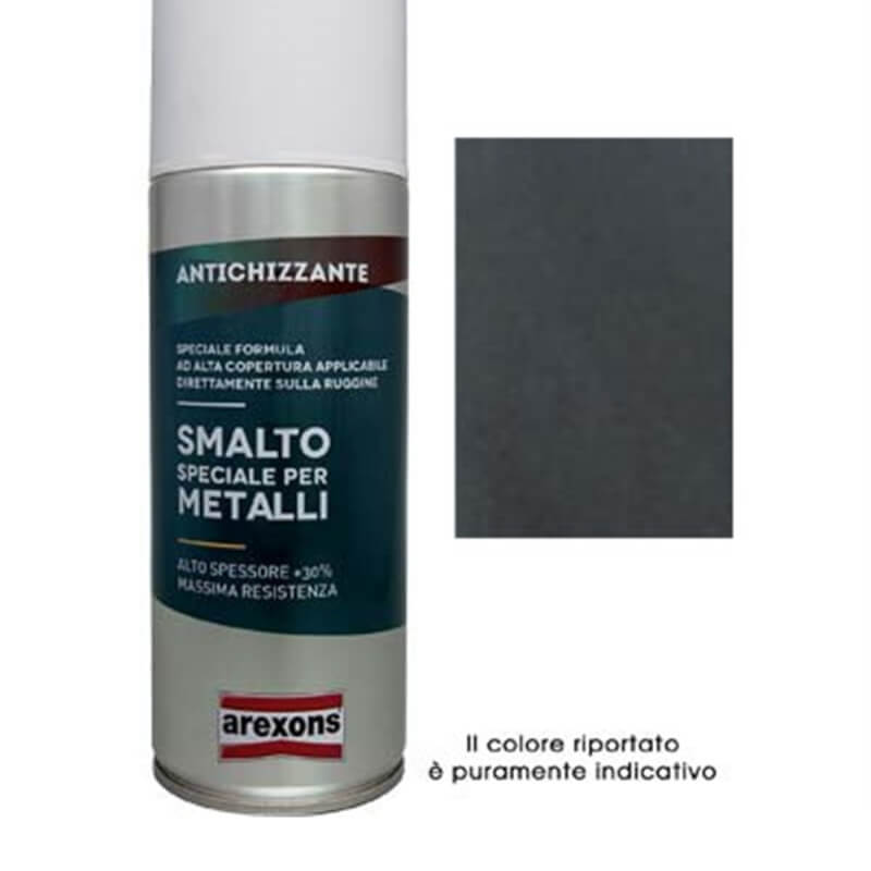 Arexons Antichizing Metal Spray Spécial Émail Forge Gris 400 ml