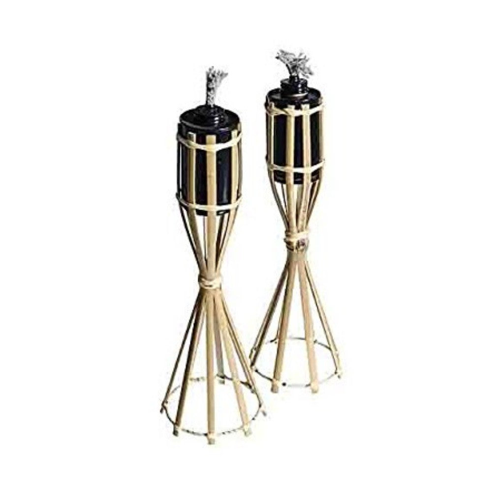 TORCHE DE TABLE EN BAMBOU CM.35 SERB.M