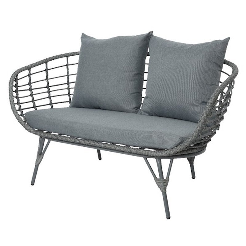 Salon Evora 4 places en gris