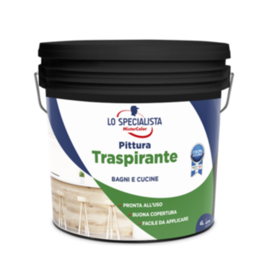 Peinture respirante blanche Lo Specialista 4 litres