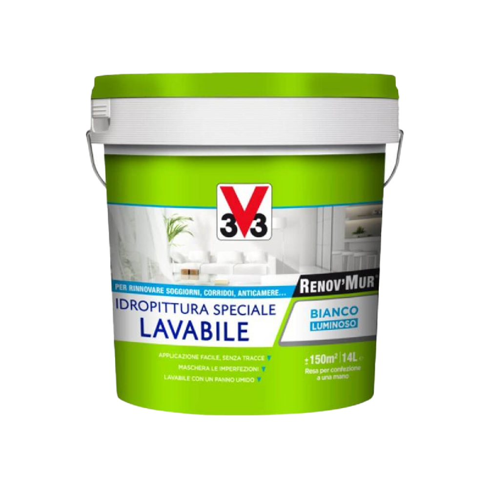 Peinture spéciale lavable à l'eau 14 litres