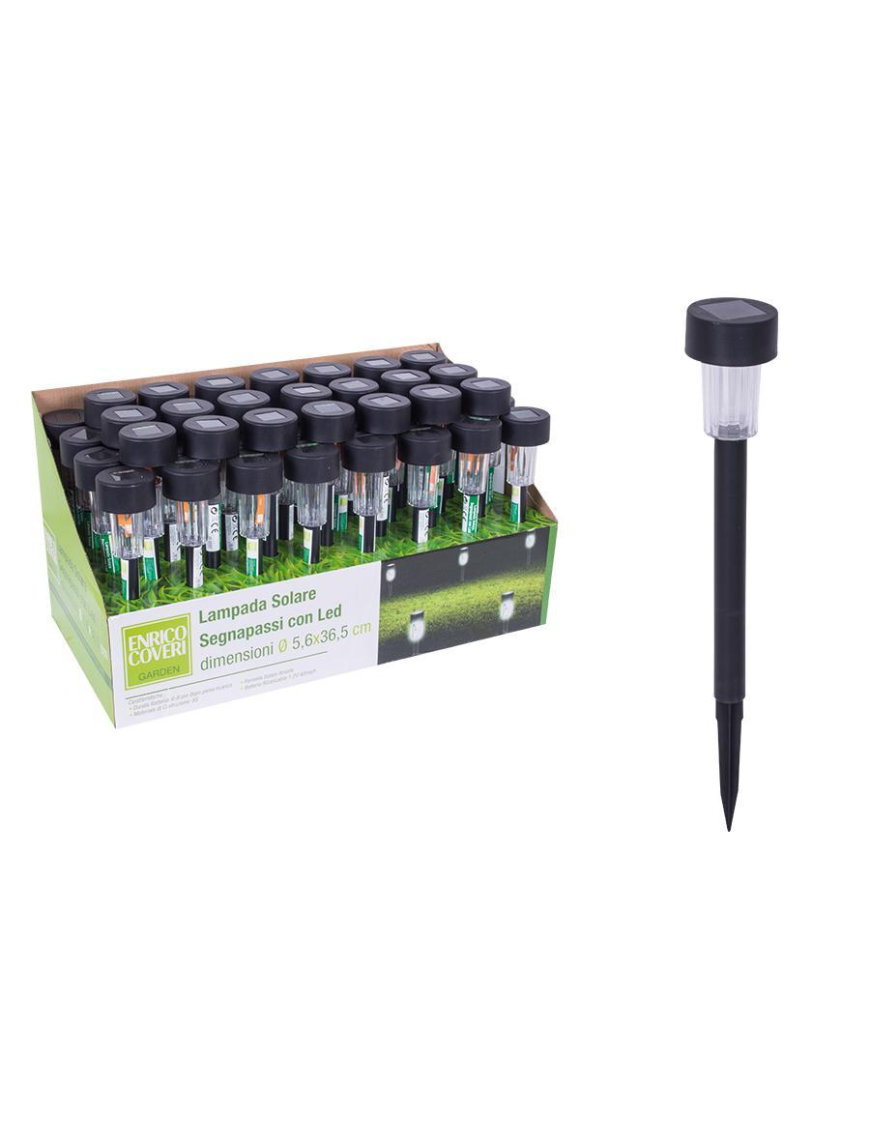 Lampe solaire LED 5x36 centimètres