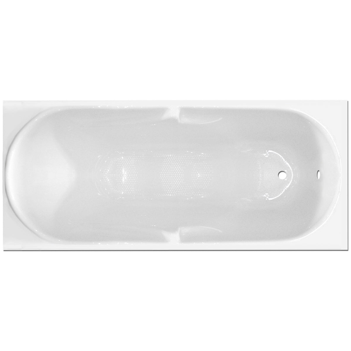 Coquille de Baignoire Rectangulaire Mod. Shiro Sans Panneaux