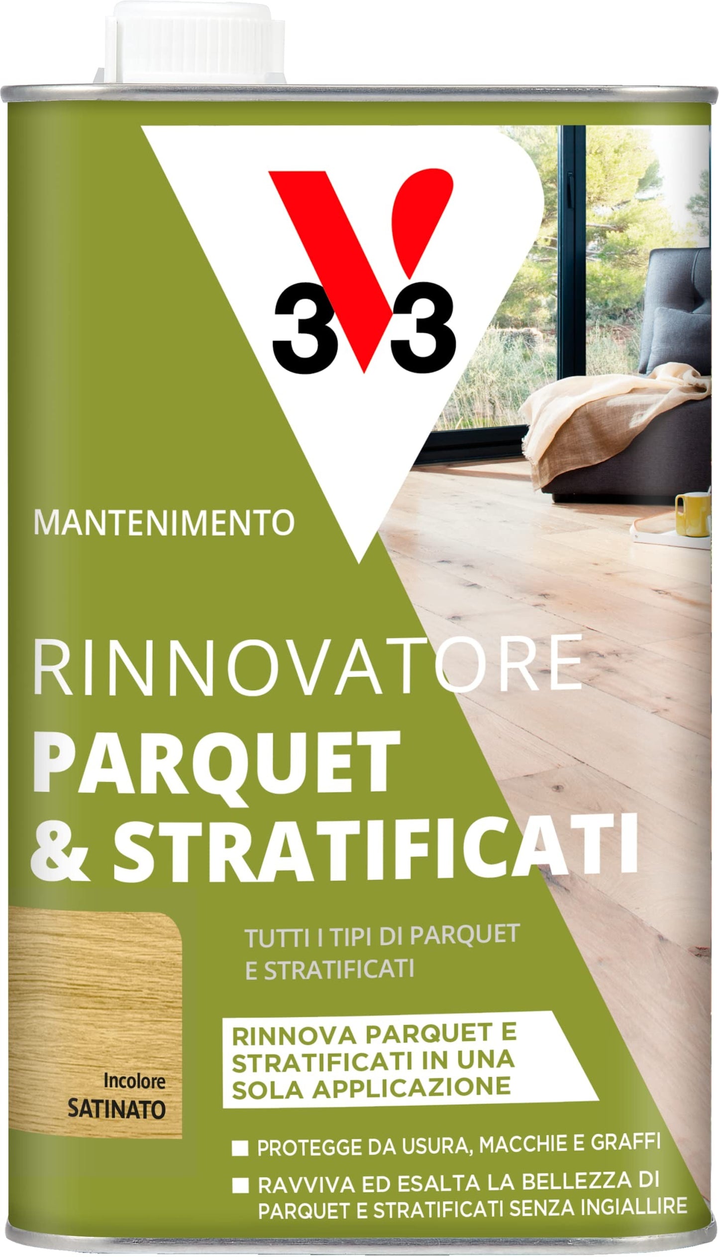 V33 Rénovateur parquet incolore 1L
