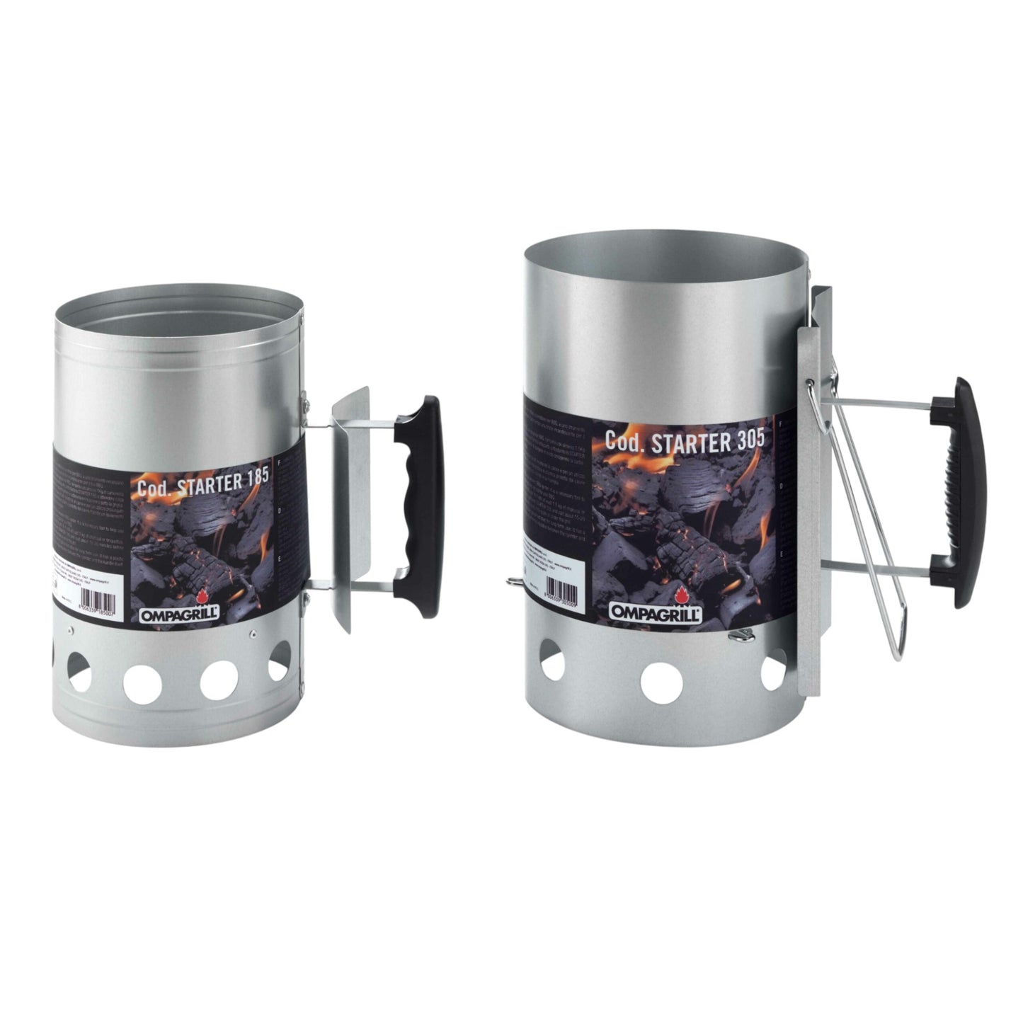 Starter in acciaio alluminato 185