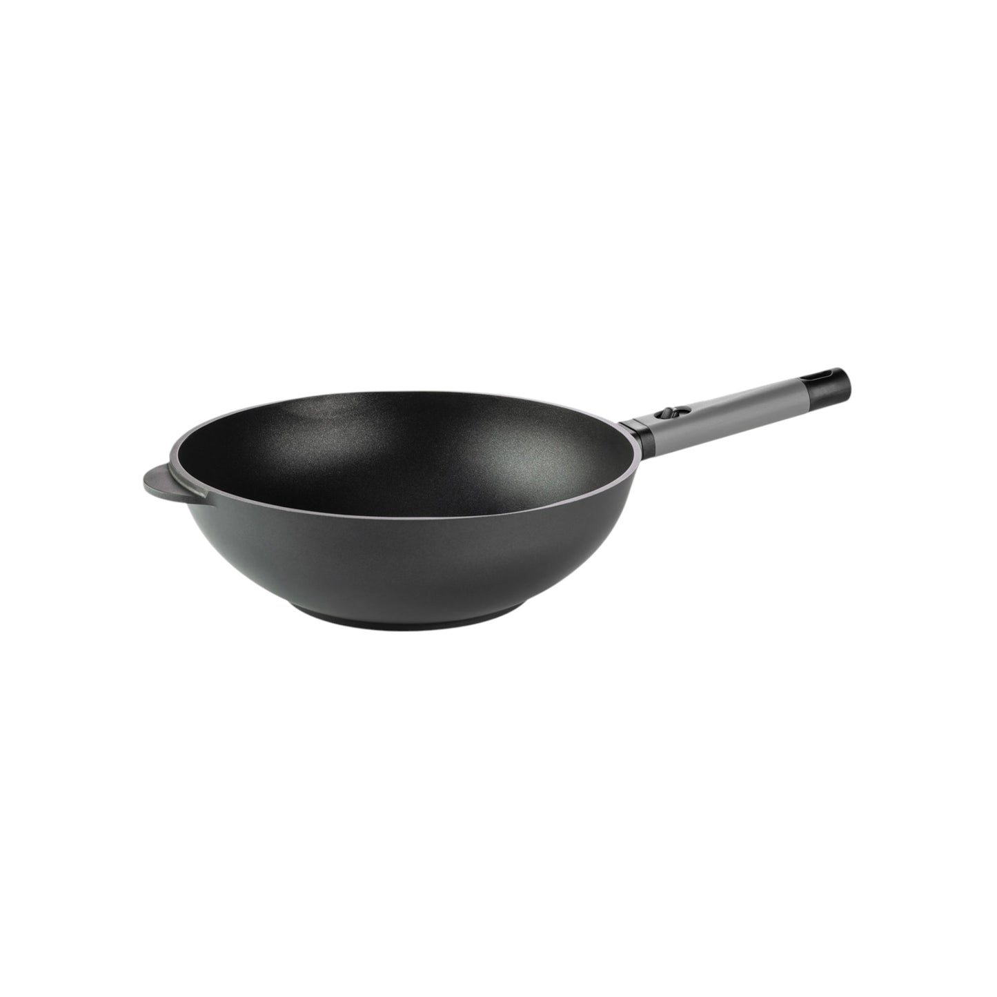 Wok saltapasta Ø32 cm con manico removibile Cook&Space nero