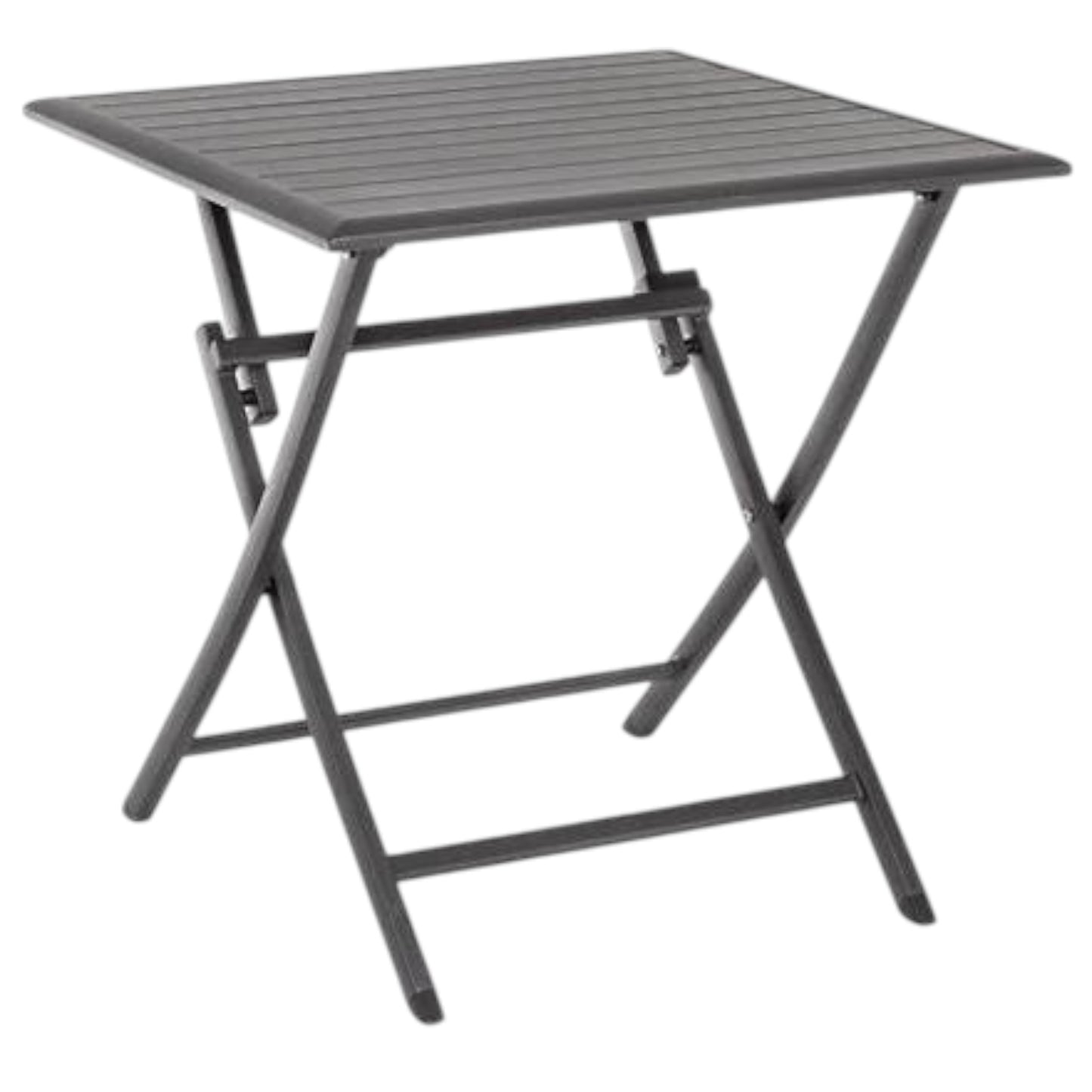 Table pliante "Elin" 70x70 cm anthracite