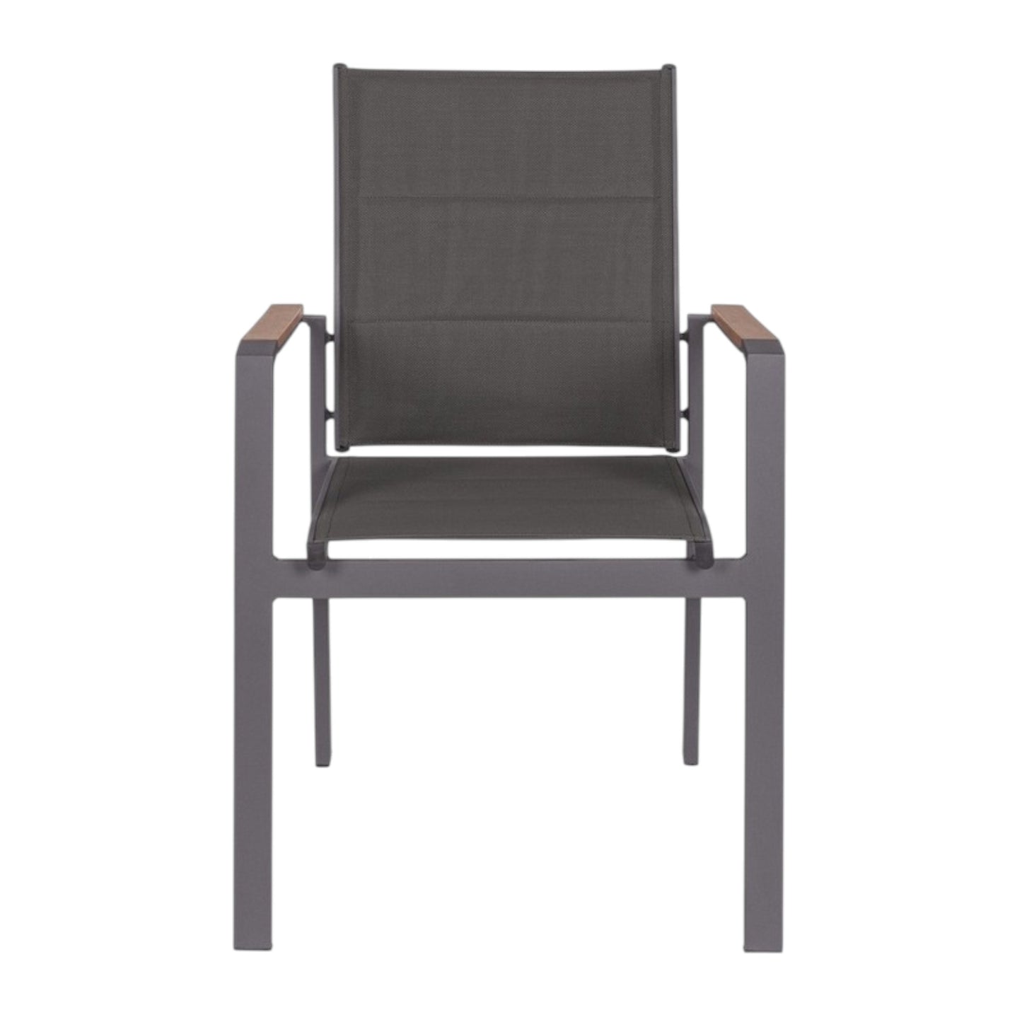 Sedia con braccioli Kubik Antracite Sj61