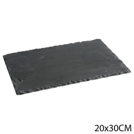 Piatto da portata 20 x 30 cm ardesia