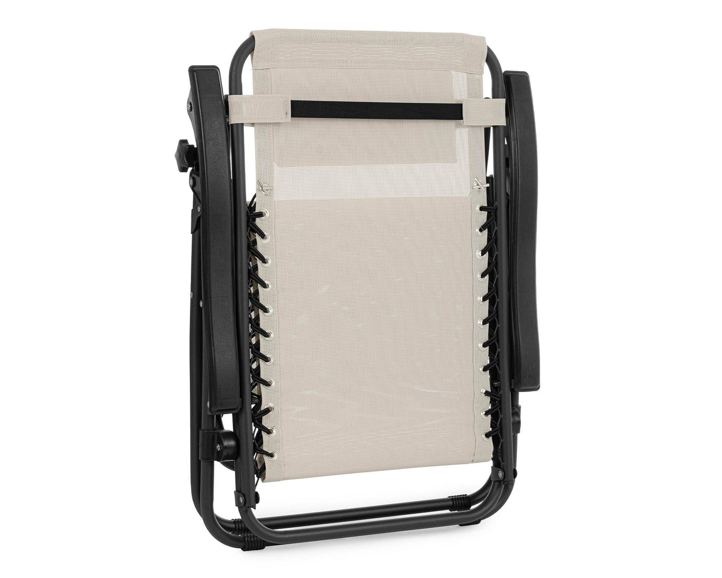 Transat Pliable Wayne Gris Clair - 163x65x110 cm