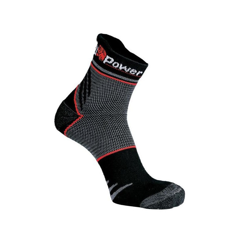 Chaussettes courtes Sunny Black Carbon M Upower