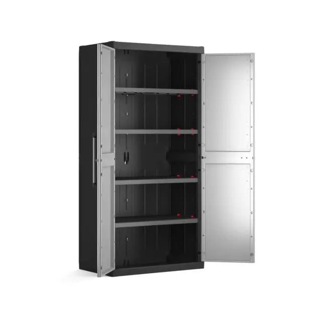 Detroit XL Armoire Haute BK/GL 89X54X182 CM