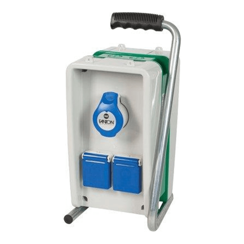 Tableau De Distribution Blu Eolo 74304 Fme Prese Cee Blu X 2 Sch+10/16 X 2 Mm156X185 H.Mm 338