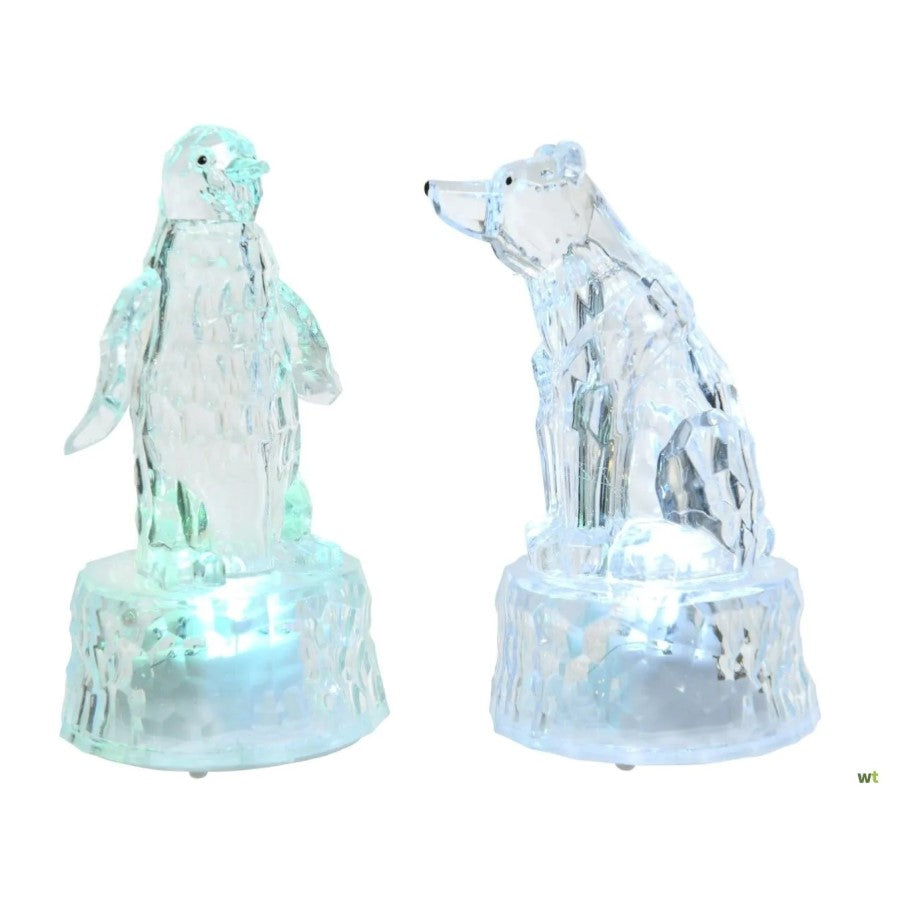 Ours en peluche/pingouin avec LED