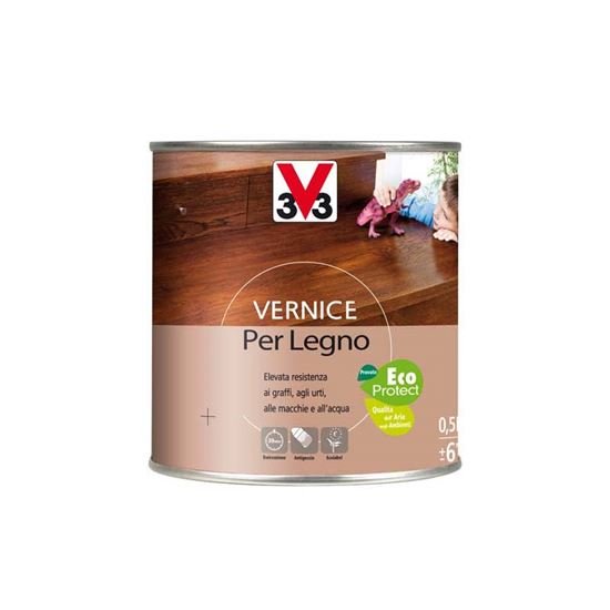 Vernis Satiné pour Bois V33 0,5L
