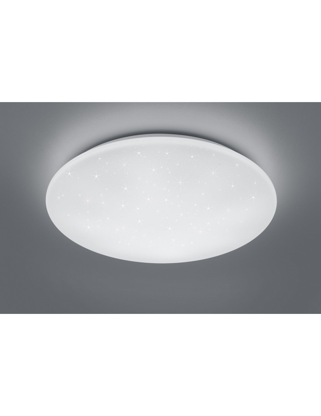 Plafonnier LED Kato Dimmable Blanc Effet Étoile Scintillante Ø60 cm Trio Lighting