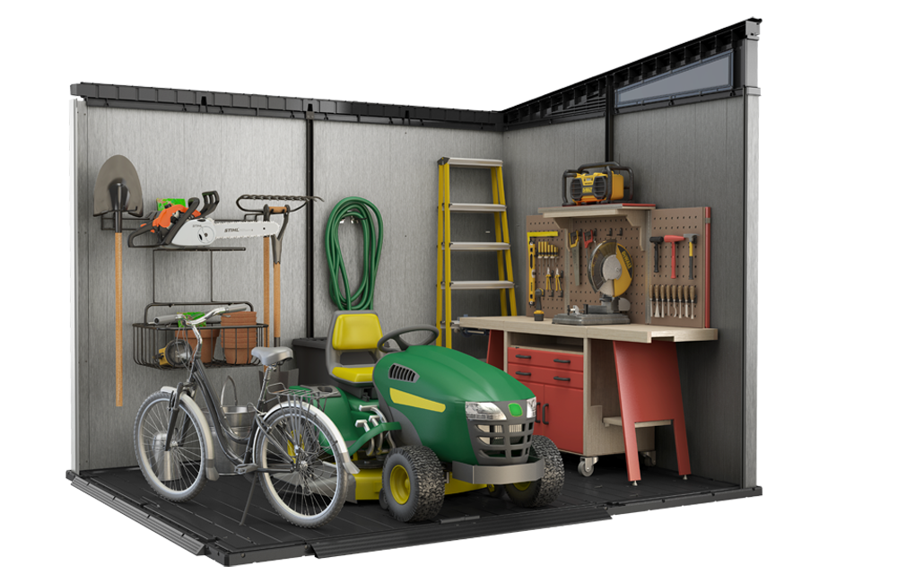 Abri de Jardin Artisan 9x7 Duotech Keter