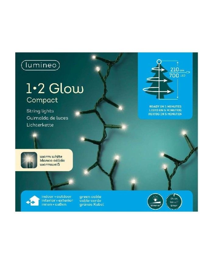 Lampe Led Compacte 1-2Glow 700L H210 BC