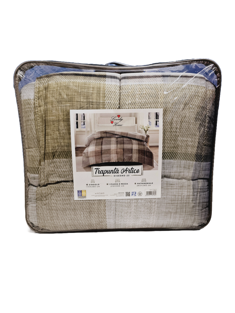 Couette Arctique - 170 x 260 cm - Lavable à 30° - Différents motifs