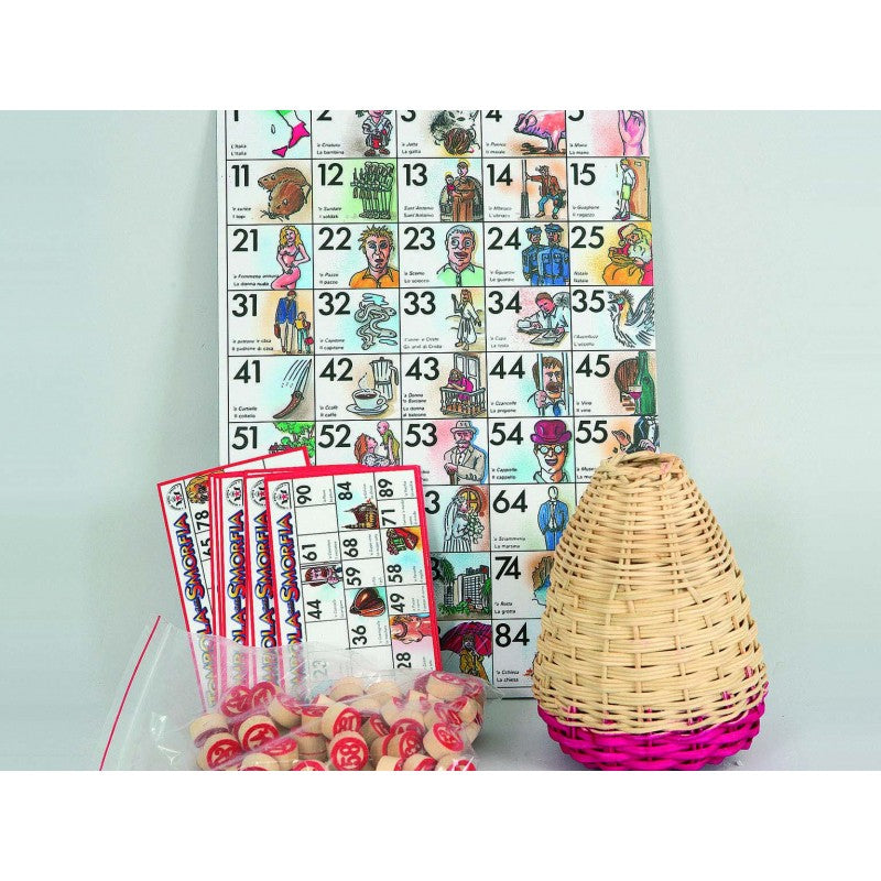 Bingo complet de la grimace napolitaine