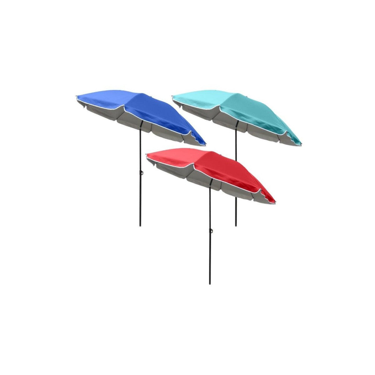 Parasol Corfù 180 cm h couleurs assorties