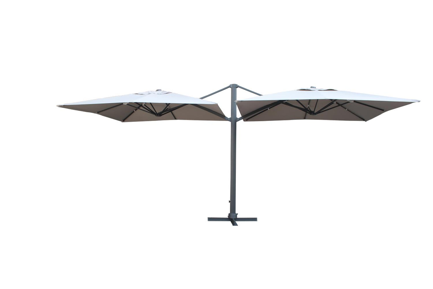 Parapluie Bismark en aluminium sable