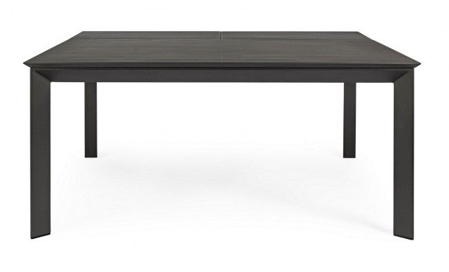 Table de jardin extensible Konnor anthracite largeur 110-160 cm