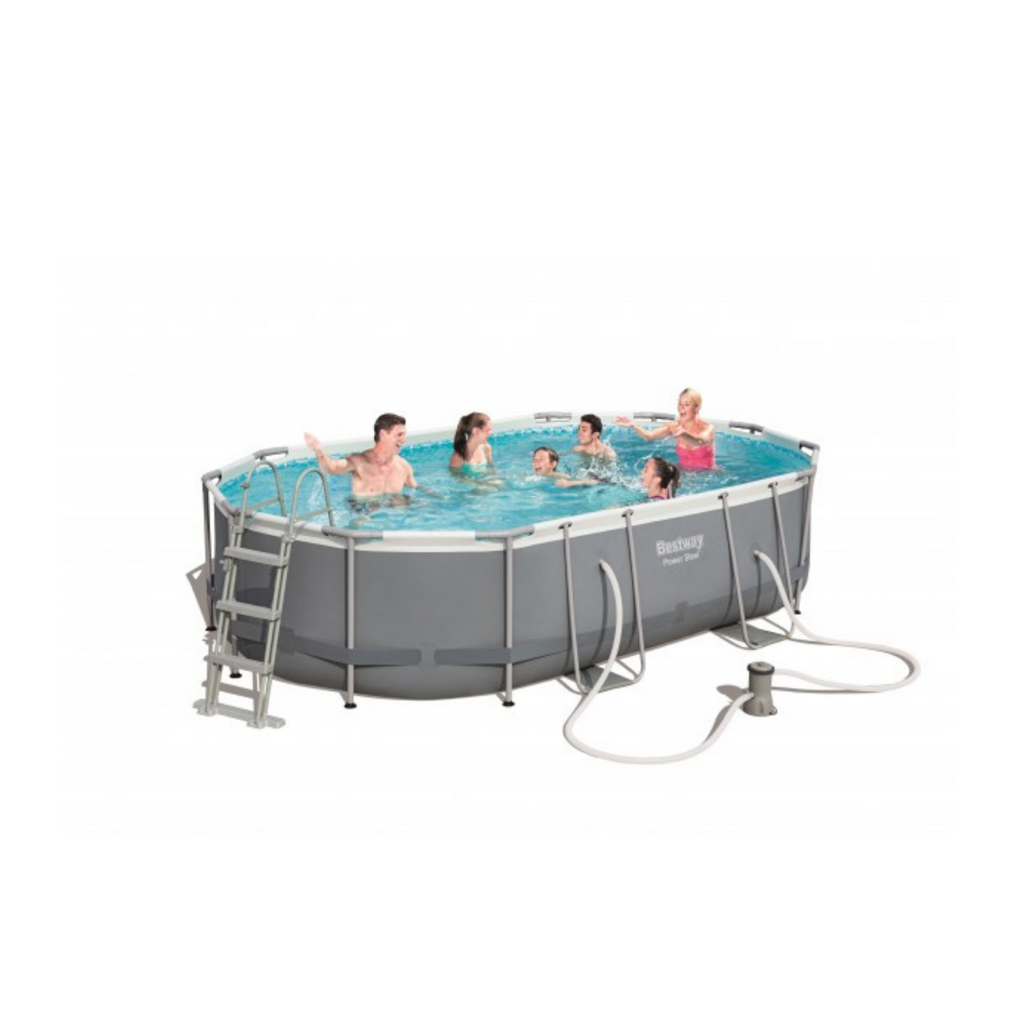 Piscine Ovale C-Tel avec Pompe 488x305x107 Modèle 56448
