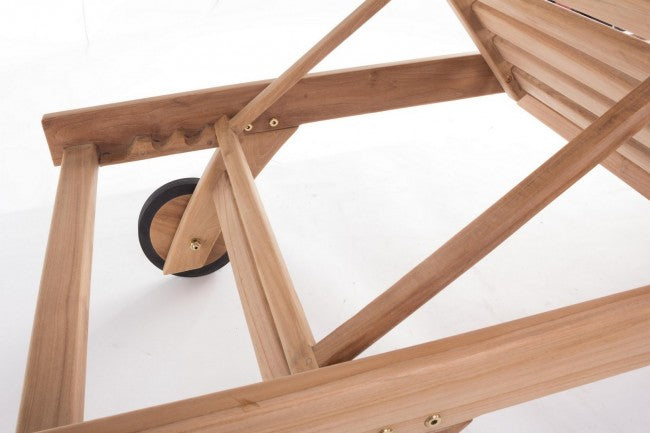 Transat avec Roues en Teck