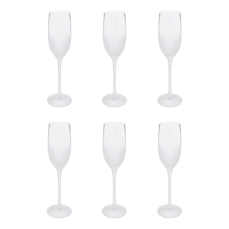 Coffret de 6 flûtes givrées 21 cl