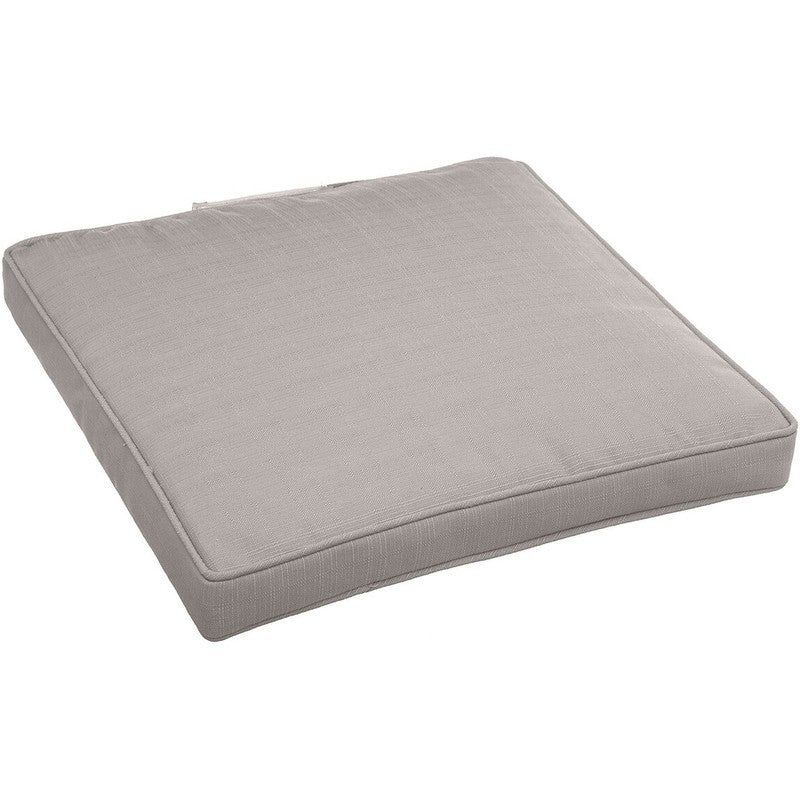 Coussin de chaise 40x40 cm taupe