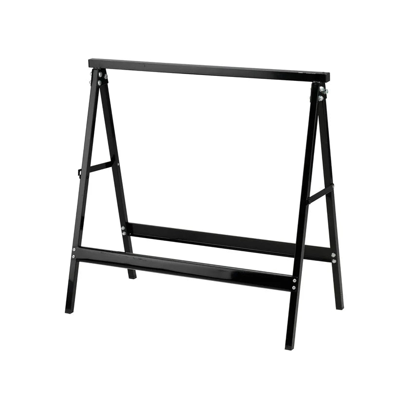 Chevalet en acier noir 76x37x78h cm