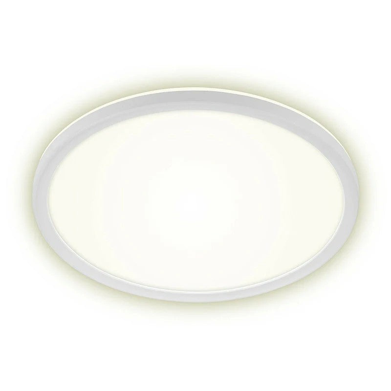 Plafonnier LED Slim Ø 30 cm 18w 2400lm blanc