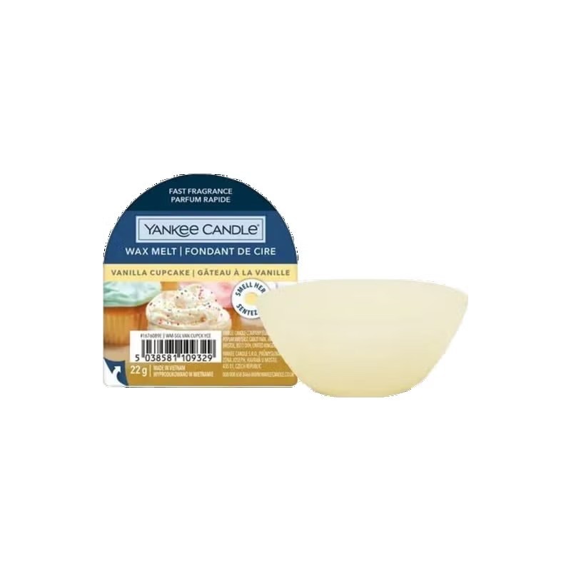 Cire parfumée à fondre Yankee Candle Vanilla Cupcake 22 g