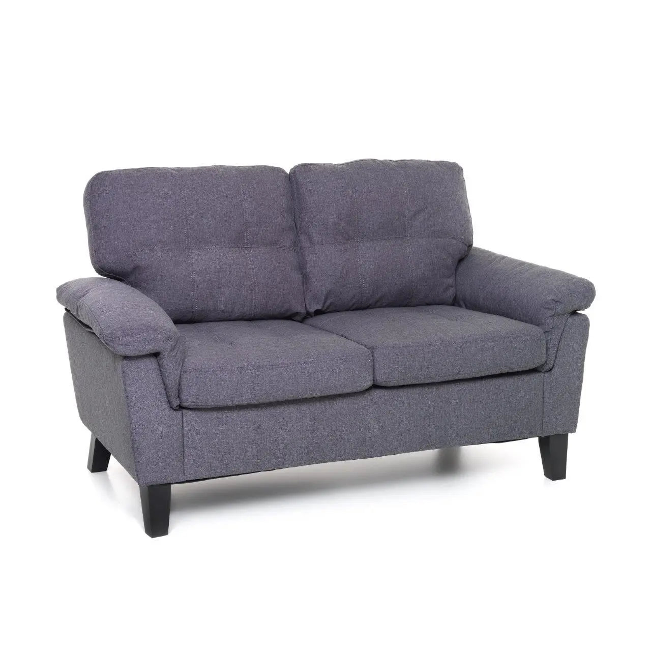 Canapé 2 places Denver bleu jeans 145x78x95h cm