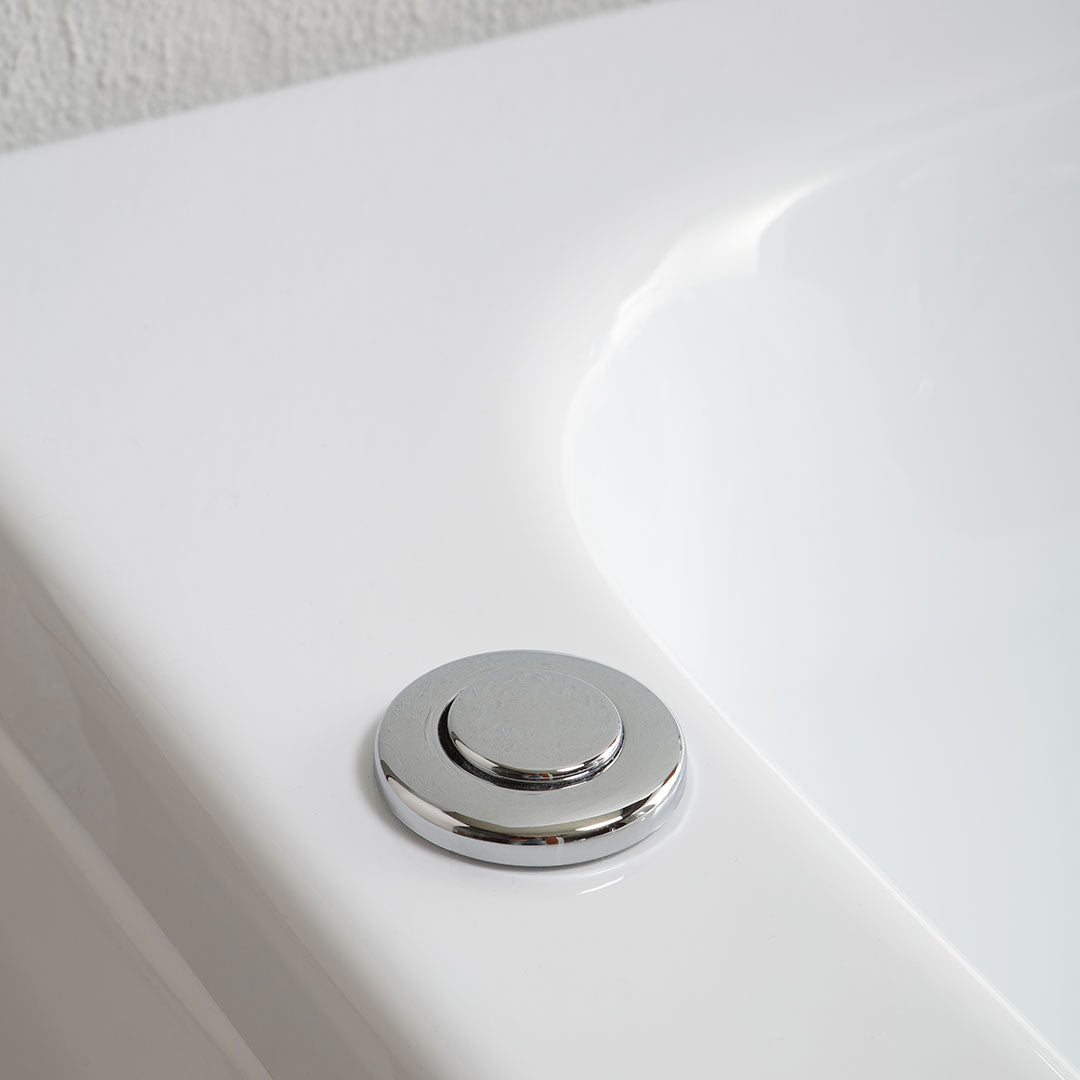 Vasca Rettangolare a Idromassaggio con 7 Getti