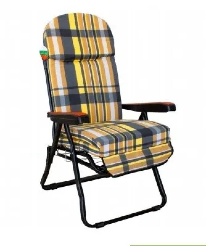 Chaise longue Trento Super Luxury rembourrée 60x67x109h cm