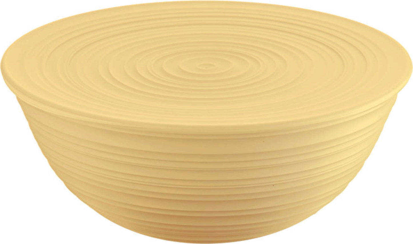 Contenitore con coperchio Tierra XL Ø 30 color giallo senape